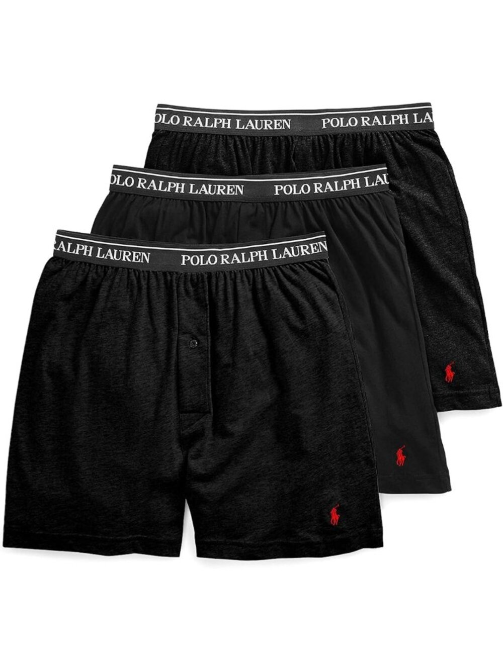 Classic Fit Cotton Knit Boxers 3-Pack | 100% Cotton Moisture-Wicking Underwear